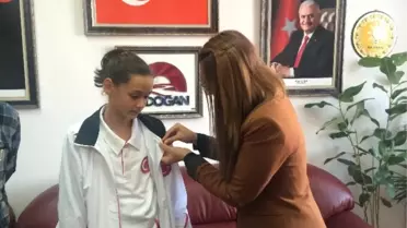 Avrupa Şampiyonu Sporcuya Ödül