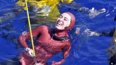 Şahika Ercümen, 50 Metre Derine İnerek Dünya İkincisi Oldu