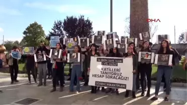 Eskişehir Ankara'daki Bombalı Saldırı Eskişehir'de Protesto Edildi