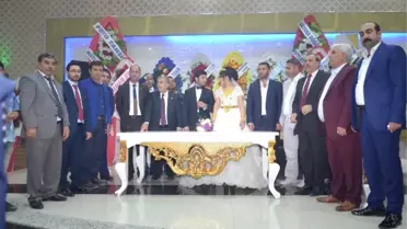 Milletvekili Akyürek Nikah Şahidi Oldu