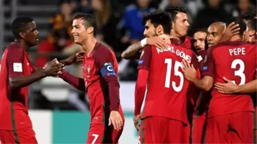 Portekiz, Faroe Adaları'nı 6-0 Yenmeyi Başardı
