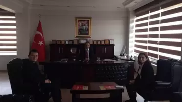 Devlet Hastanesi Başhekimi Sarıçam'dan Kaymakam Kubilay'a Ziyaret