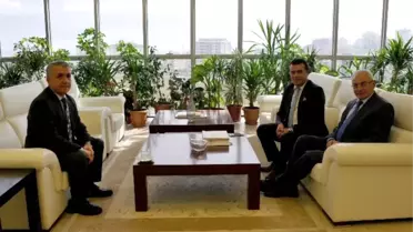 Rektör Bilgiç'e Tebrik Ziyaretleri