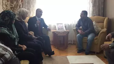 Başkan Aydın'dan Şehit Ailesine Ziyaret