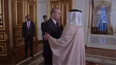 Cumhurbaşkanı Erdoğan, Bae Dışişleri Bakanı El Nahyan'ı Kabul Etti