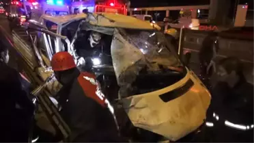 Kartal'da Trafik Kazası 4 Yaralı