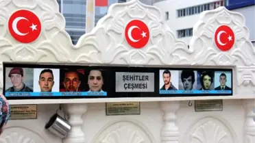 Şehitler Çeşmesi'ndeki Fotoğraflar Yenilendi