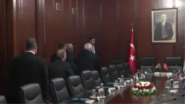 TBMM Başkanı Kahraman, Sudan Milli Meclisi Başkanı Omer Ile Bir Araya Geldi