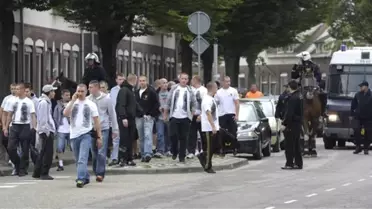 Legia Varşova'lı Taraftarlar, Madrid'de 2 Kadını Taciz Etti