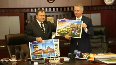 Bakan Eroğlu Elazığ Belediyesi'ni Ziyaret Etti