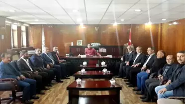Stk Temsilcilerinden Kayyum Şahin'e Ziyaret