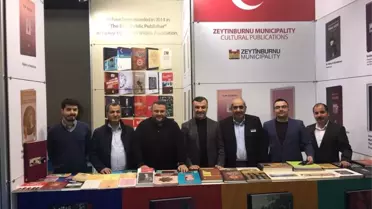 Zeytinburnu Belediyesi Kültür Yayınları Frankfurt'ta Kitapseverlerle Buluştu