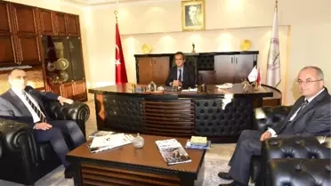 Ztso Başkanı Demir, Beü Rektörü Özer'i Ziyaret Etti