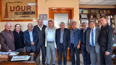 Sanat Dostları'ndan Eski Eski Başkan Okay'a Taziye Ziyareti