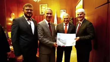 İnegöl Fuar Merkezi'ne Başbakandan Destek