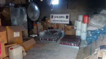 Karaköprü'de Sahte İçki Operasyonu!