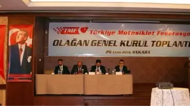 Türkiye Motosiklet Federasyonunda Bekir Yunus Uçar Tekrardan Başkan