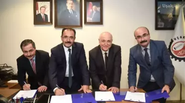 Uşak Belediyesi ile Tapu ve Kadastro Müdürlüğü Arasında Anlaşma Yapıldı