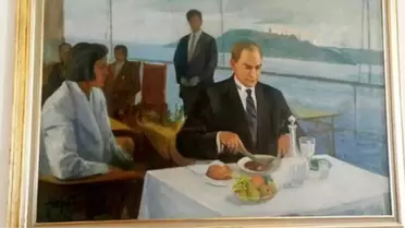 Atatürk'ün Rakılı Tablosu Meclis Lokantasından Kaldırıldı
