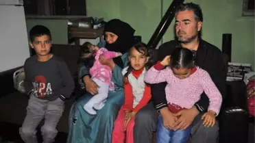 Evleri Küle Dönen Dört Çocuklu Suriyeli Aile Evsiz Kaldı