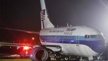 Trump'ın Başkan Yardımcısı Adayı Pence'in Uçağı Pisten Çıktı