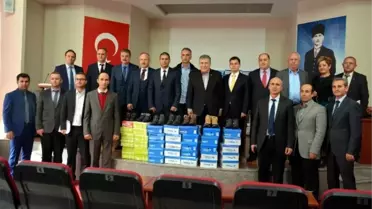 Çorlu Tso'dan 860 Öğrenciye Ayakkabı Yardımı