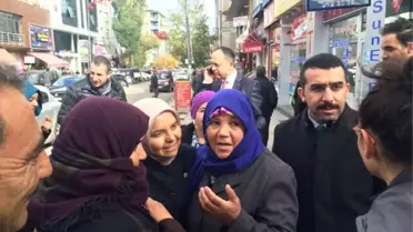 AK Parti Heyeti Esnafın Sorunlarını Dinledi