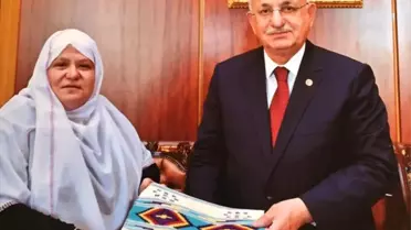 Başkan Akgün'den TBMM Başkanı Kahraman'a Ziyaret