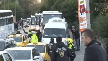 Napoli Taraftarı Vodafone Arena'ya Geldi