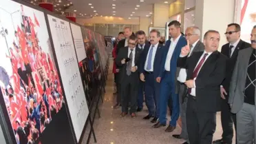 Tavşanlı'da '15 Temmuz' Konulu Fotoğraf Sergisi Açıldı