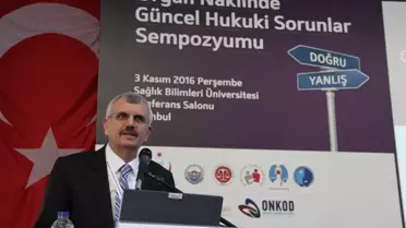 Organ Naklinde Güncel Hukuki Sorunlar' Sempozyumu