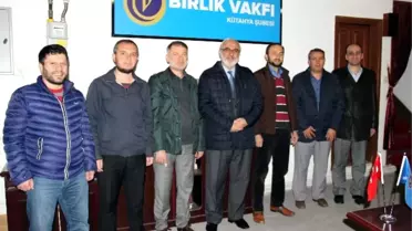Müftülük Din Hizmetleri ve Eğitim Şube Müdürü İsmail Üstün, Birlik Vakfı'nın Konuğu Oldu