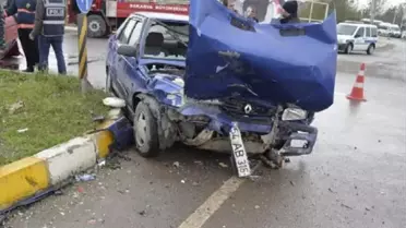 Sakarya'da Trafik Kazası: 3 Yaralı