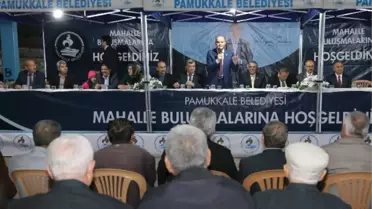 Başkan Gürlesin Mahalle Buluşmalarına Devam Ediyor