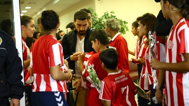 A Milli Futbol Takımı Kafilesi, Antalya'da