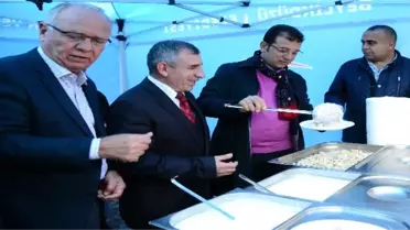 Beylikdüzü'nde Mantı Festivali'nde 4 Bin Kişilik Mantı Dağıtıldı