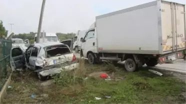Bursa'daki Kazada İki Genç Ölümden Döndü
