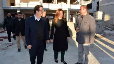 Başkan Yazgı, Milletvekili İnceöz'e Projeleri Tanıttı