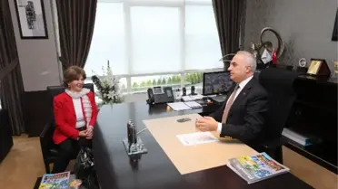 Canbasoğlu'ndan Kösemusul'a Veda Ziyareti