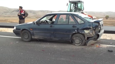 Trafik Kazası: 1 Yaralı