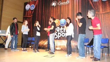 Yozgat'ta Kyk Öğrencileri 'Tiyatro Sporu' ile Hem Oynadı Hem Eğlendi