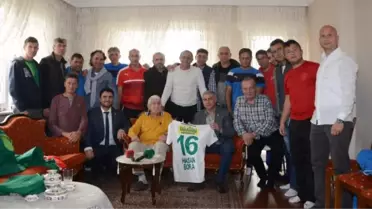 Bursaspor'dan Hasan Bora'ya Ziyaret
