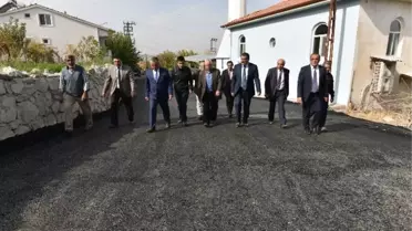 Orduzu Kaldırım Mahallesinde Sıcak Asfalt Çalışması Yapıldı