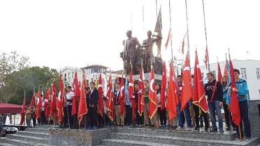 Atatürk Ölüm Yıldönümünde Manavgat'ta Anıldı