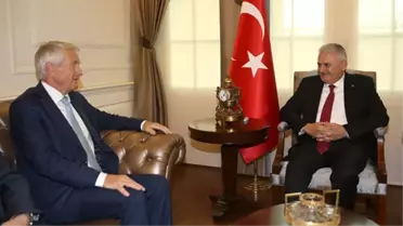 Başbakan Yıldırım'ın Jagland'ı Kabulü