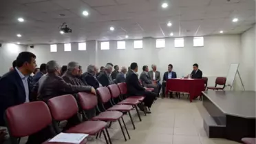 Kaymakam Hamitoğlu Muhtarlarla Bir Araya Geldi