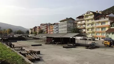 Ayancık'ta Pazar Yeri İyileştirme Çalışmaları