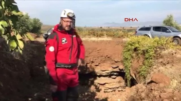 Hatay - Uzmanlar, Lav Tüpü Mağarası'nı Inceledi
