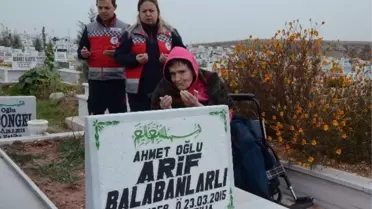 Engelli Vatandaş Kardeşinin Mezarını İlk Kez Ziyaret Edebildi