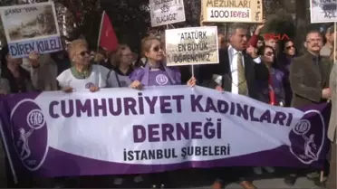 Kapatılan Askeri Okulların Açılması Için Gösteri Düzenlediler